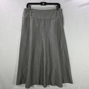 Larry Levine Classic Gray A-Line Skirt Size 8